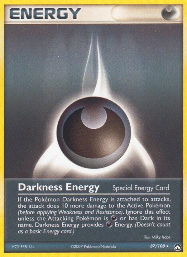 Darkness Energy (87/108) [EX: Power Keepers] | Shuffle n Cut Hobbies & Games