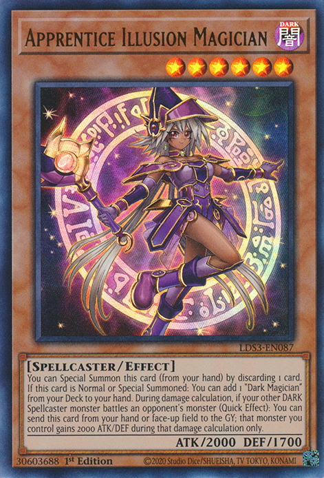 Apprentice Illusion Magician [LDS3-EN087] Ultra Rare | Shuffle n Cut Hobbies & Games