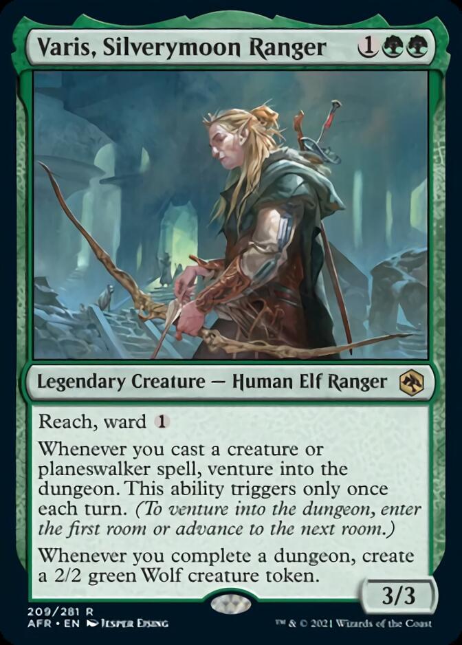 Varis, Silverymoon Ranger [Dungeons & Dragons: Adventures in the Forgotten Realms] | Shuffle n Cut Hobbies & Games
