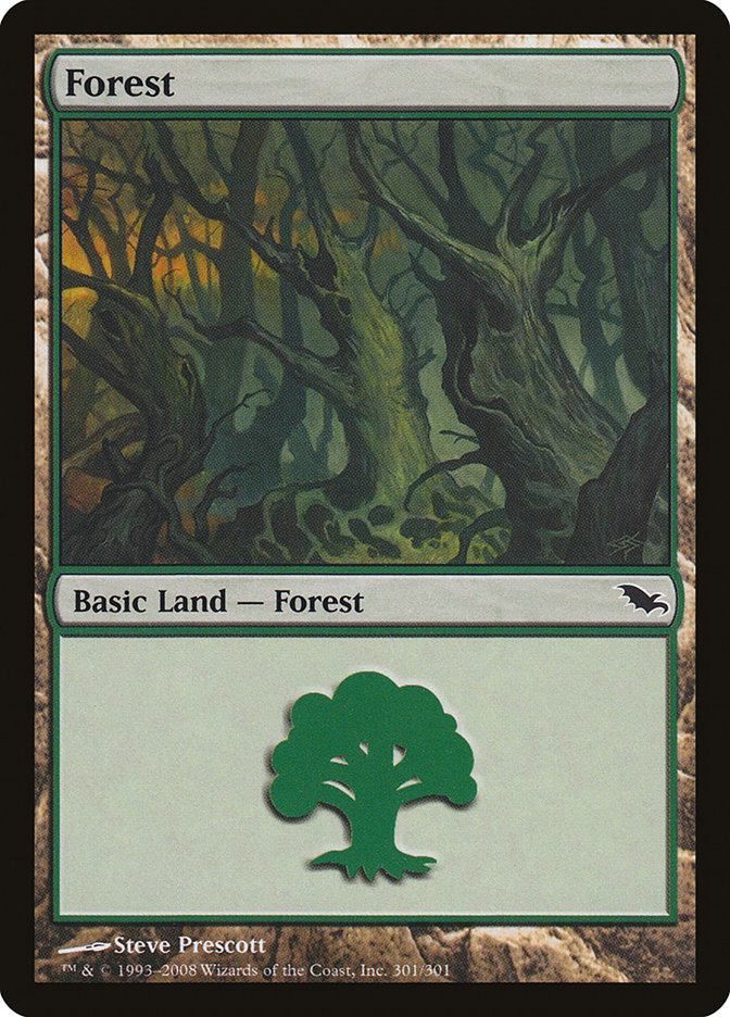 Forest (301) [Shadowmoor] | Shuffle n Cut Hobbies & Games