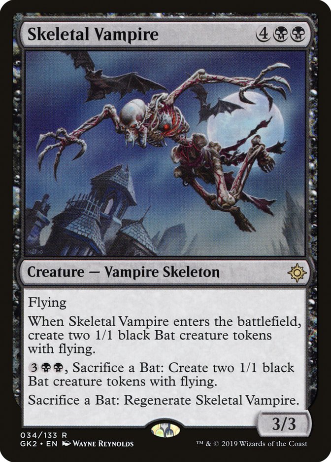 Skeletal Vampire [Ravnica Allegiance Guild Kit] | Shuffle n Cut Hobbies & Games