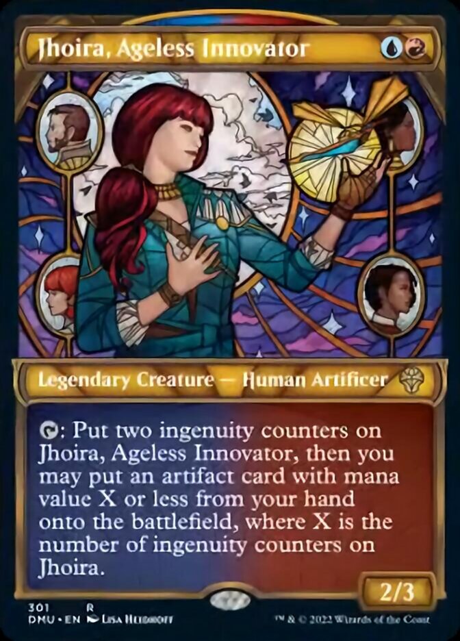 Jhoira, Ageless Innovator (Showcase) [Dominaria United] | Shuffle n Cut Hobbies & Games