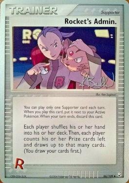 Rocket's Admin. (86/109) (Eeveelutions - Jimmy Ballard) [World Championships 2006] | Shuffle n Cut Hobbies & Games