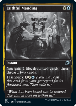Faithful Mending [Innistrad: Double Feature] | Shuffle n Cut Hobbies & Games
