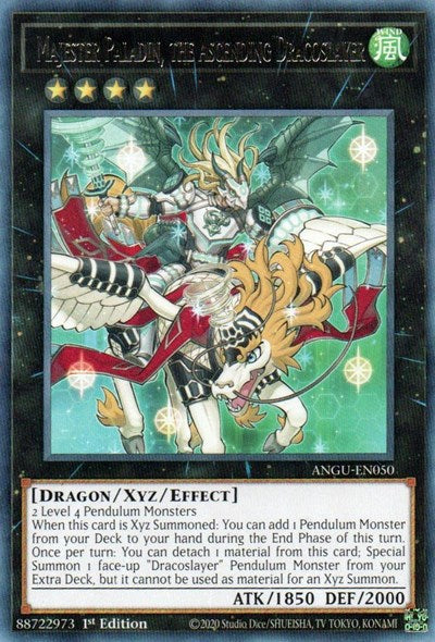 Majester Paladin, the Ascending Dracoslayer (Rare) [ANGU-EN050] Rare | Shuffle n Cut Hobbies & Games