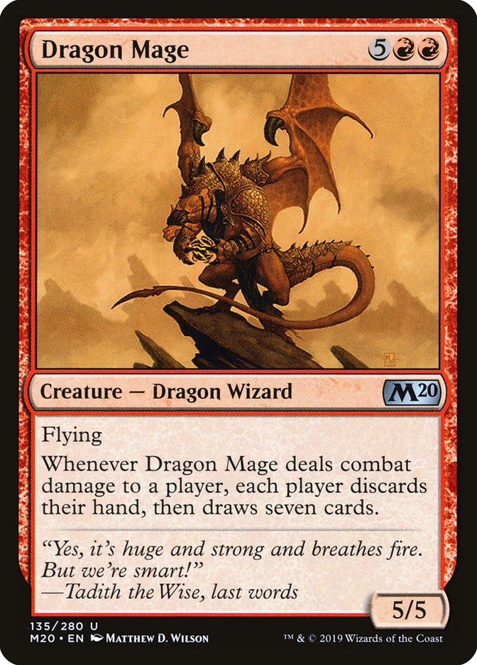 Dragon Mage [Core Set 2020] | Shuffle n Cut Hobbies & Games