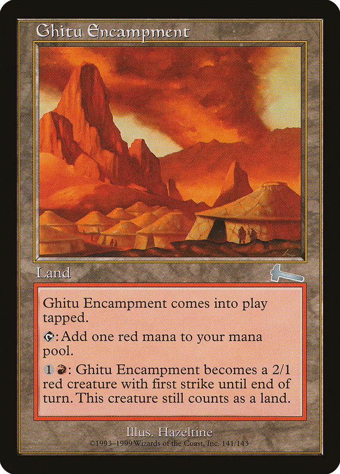 Ghitu Encampment [Urza's Legacy] | Shuffle n Cut Hobbies & Games