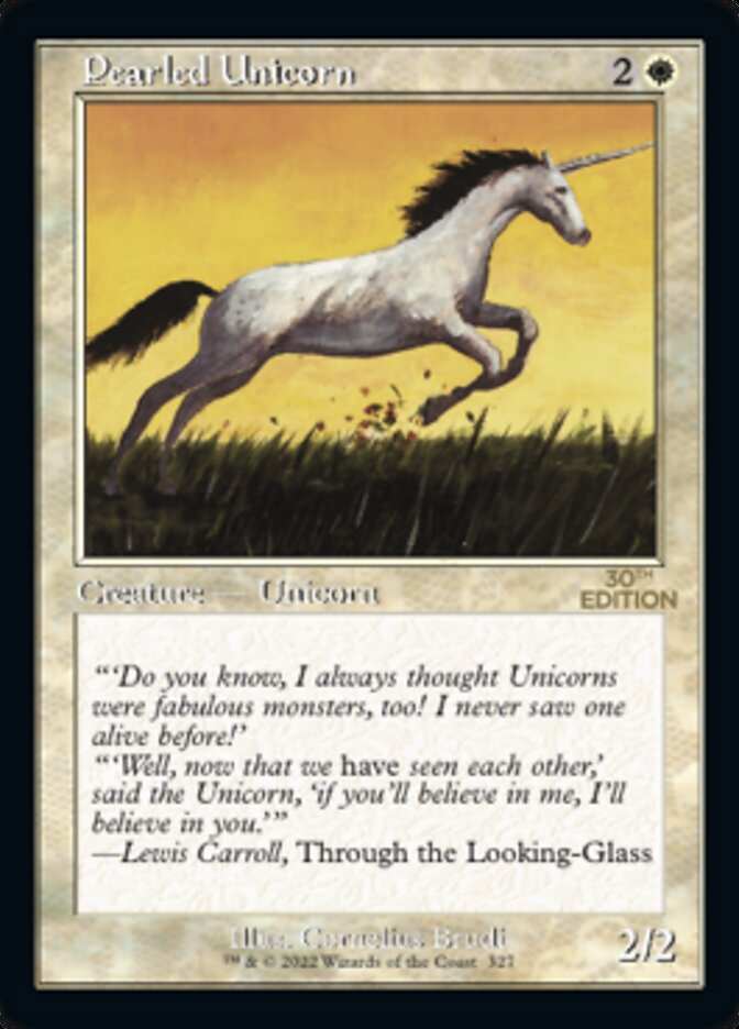 Pearled Unicorn (Retro) [30th Anniversary Edition] | Shuffle n Cut Hobbies & Games