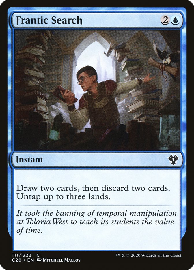 Frantic Search [Commander 2020] | Shuffle n Cut Hobbies & Games