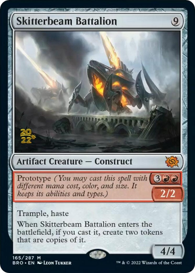 Skitterbeam Battalion [The Brothers' War Prerelease Promos] | Shuffle n Cut Hobbies & Games