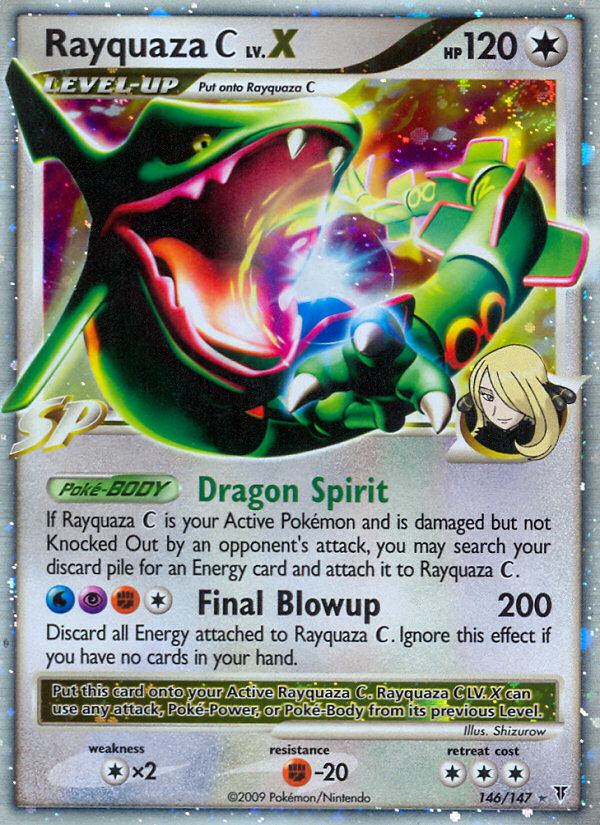 Rayquaza C LV.X (146/147) [Platinum: Supreme Victors] | Shuffle n Cut Hobbies & Games