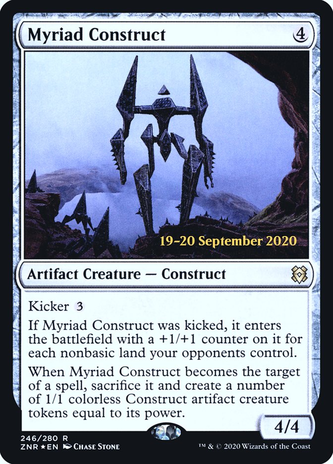 Myriad Construct [Zendikar Rising Prerelease Promos] | Shuffle n Cut Hobbies & Games