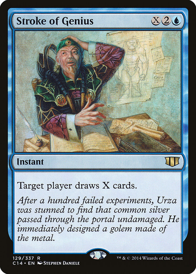 Stroke of Genius [Commander 2014] | Shuffle n Cut Hobbies & Games