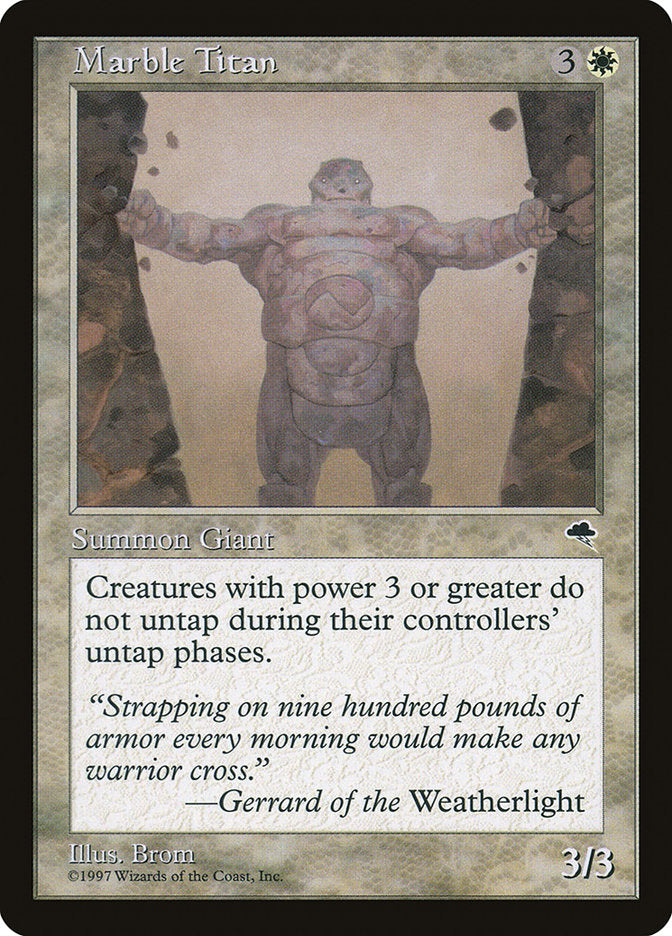 Marble Titan [Tempest] | Shuffle n Cut Hobbies & Games