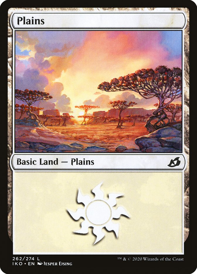 Plains (262) [Ikoria: Lair of Behemoths] | Shuffle n Cut Hobbies & Games