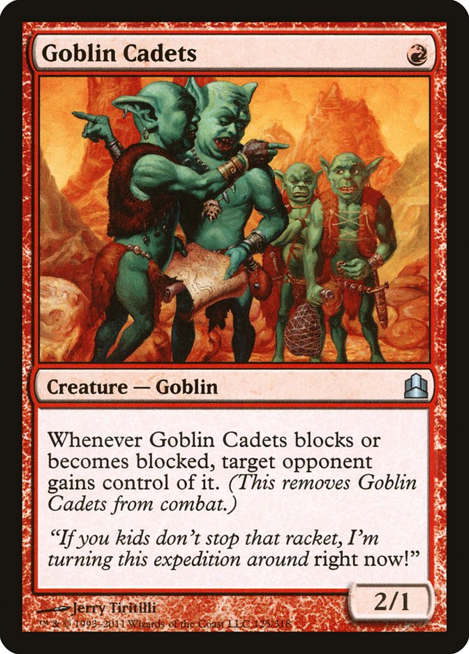 Goblin Cadets [Commander 2011] | Shuffle n Cut Hobbies & Games