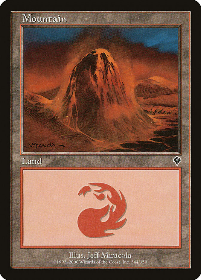 Mountain (344) [Invasion] | Shuffle n Cut Hobbies & Games