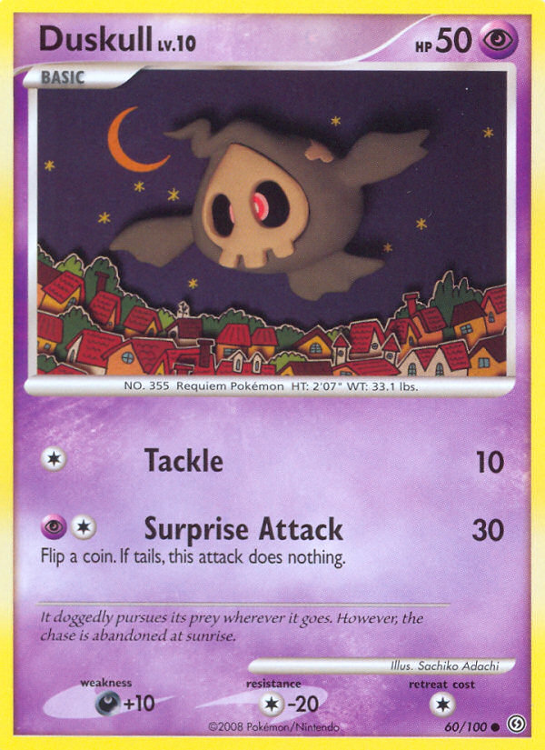 Duskull (60/100) [Diamond & Pearl: Stormfront] | Shuffle n Cut Hobbies & Games