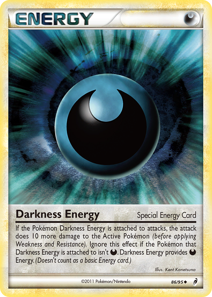 Darkness Energy (86/95) [HeartGold & SoulSilver: Call of Legends] | Shuffle n Cut Hobbies & Games