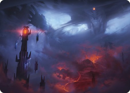 Shadow of the Enemy Art Card [The Lord of the Rings: Tales of Middle-earth Art Series] | Shuffle n Cut Hobbies & Games