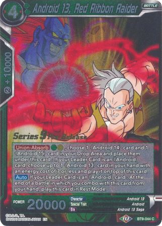 Android 13, Red Ribbon Raider (BT9-044) [Universal Onslaught Prerelease Promos] | Shuffle n Cut Hobbies & Games