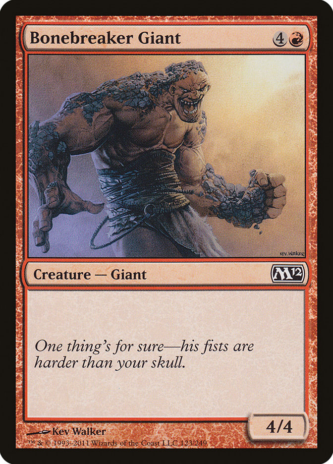 Bonebreaker Giant [Magic 2012] | Shuffle n Cut Hobbies & Games