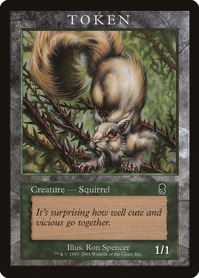 Squirrel Token [Magic Player Rewards 2002] | Shuffle n Cut Hobbies & Games