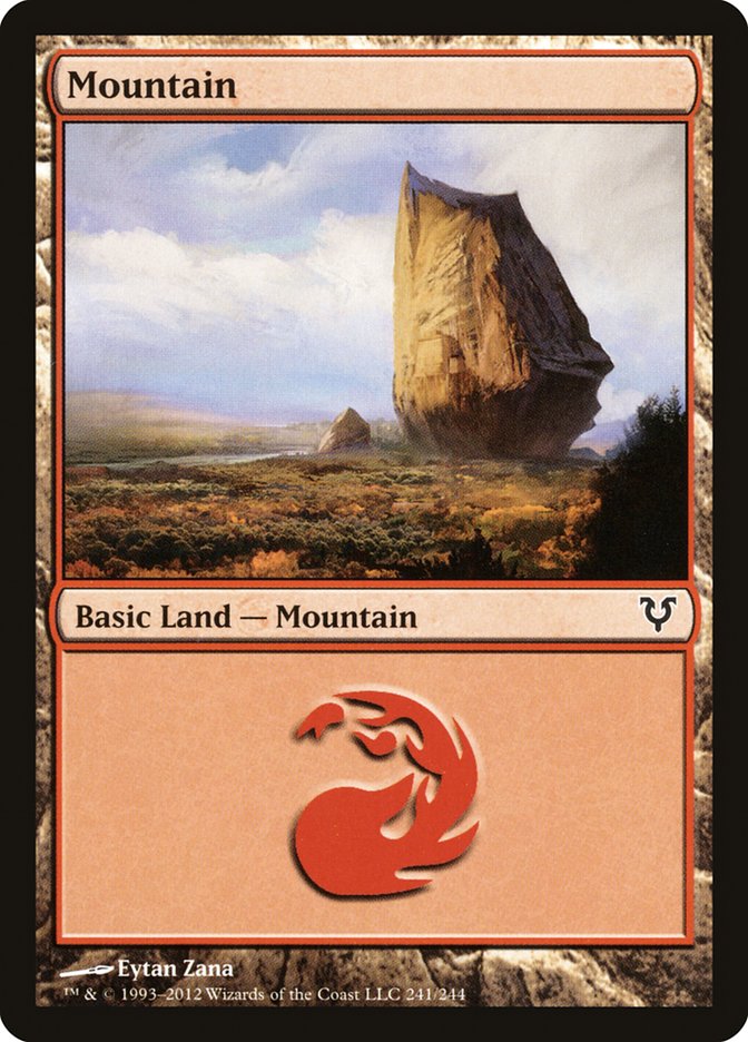 Mountain (241) [Avacyn Restored] | Shuffle n Cut Hobbies & Games
