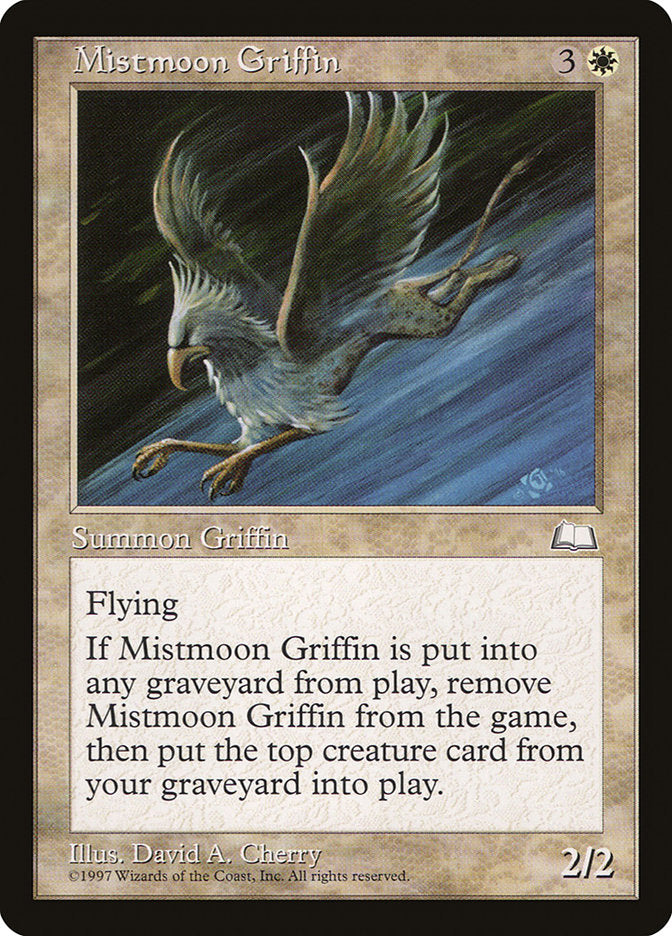Mistmoon Griffin [Weatherlight] | Shuffle n Cut Hobbies & Games