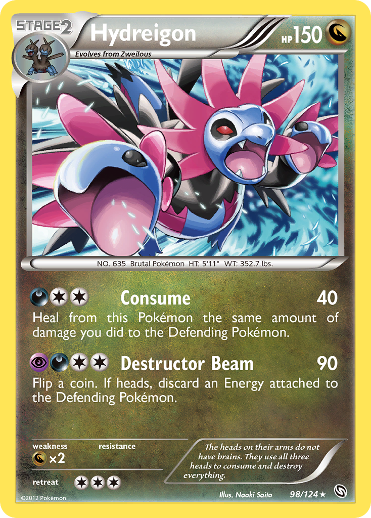 Hydreigon (98/124) [Black & White: Dragons Exalted] | Shuffle n Cut Hobbies & Games