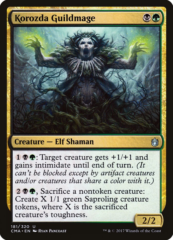 Korozda Guildmage [Commander Anthology] | Shuffle n Cut Hobbies & Games