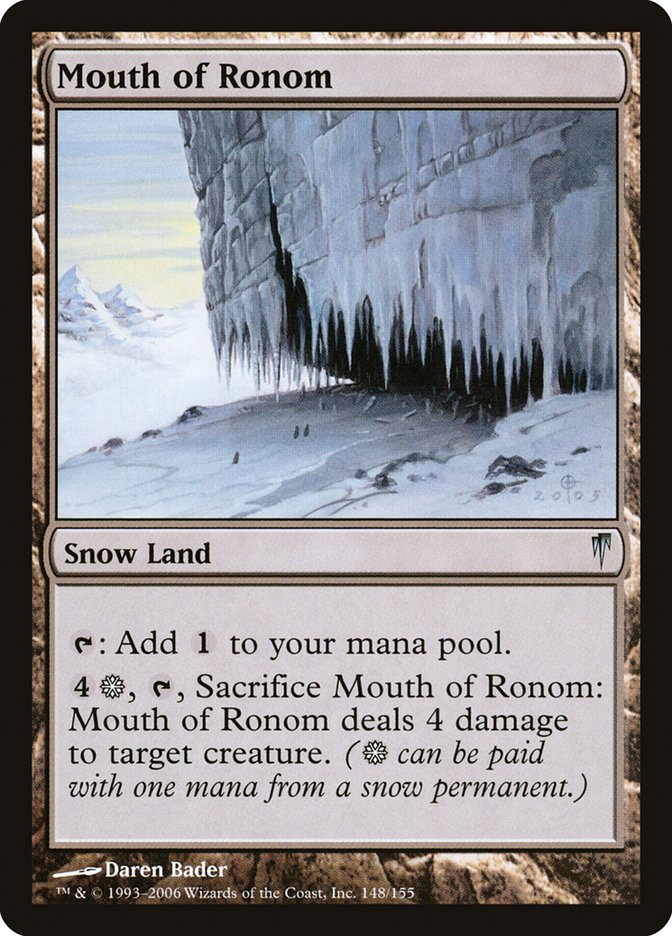 Mouth of Ronom [Coldsnap] | Shuffle n Cut Hobbies & Games