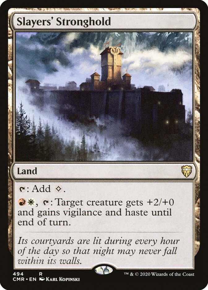 Slayers' Stronghold [Commander Legends] | Shuffle n Cut Hobbies & Games