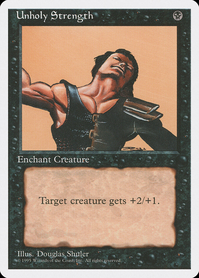 Unholy Strength [Fourth Edition] | Shuffle n Cut Hobbies & Games