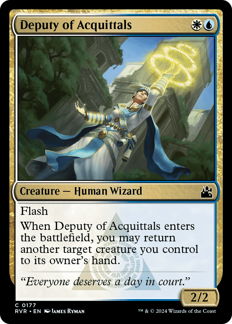 Deputy of Acquittals [Ravnica Remastered] | Shuffle n Cut Hobbies & Games