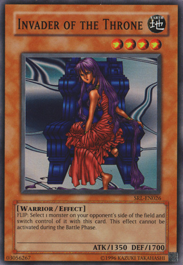 Invader of the Throne [SRL-026] Super Rare | Shuffle n Cut Hobbies & Games