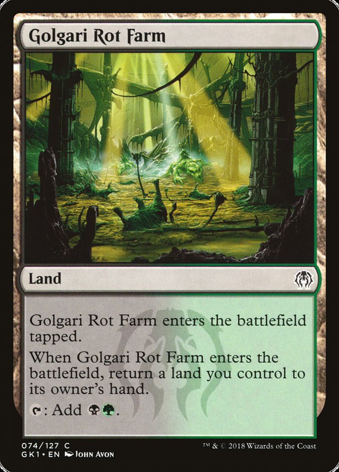Golgari Rot Farm [Guilds of Ravnica Guild Kit] | Shuffle n Cut Hobbies & Games
