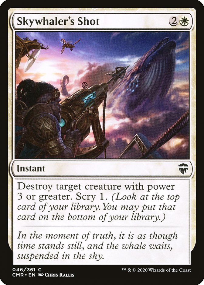 Skywhaler's Shot [Commander Legends] | Shuffle n Cut Hobbies & Games