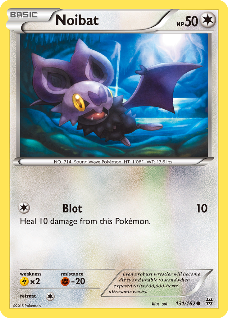 Noibat (131/162) [XY: BREAKthrough] | Shuffle n Cut Hobbies & Games