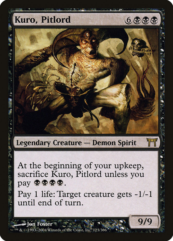 Kuro, Pitlord [Champions of Kamigawa] | Shuffle n Cut Hobbies & Games