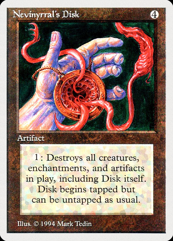 Nevinyrral's Disk [Summer Magic / Edgar] | Shuffle n Cut Hobbies & Games