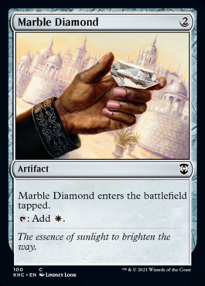 Marble Diamond [Kaldheim Commander] | Shuffle n Cut Hobbies & Games