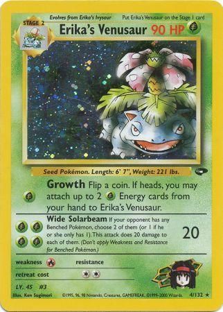 Erika's Venusaur (4/132) [Gym Challenge Unlimited] | Shuffle n Cut Hobbies & Games
