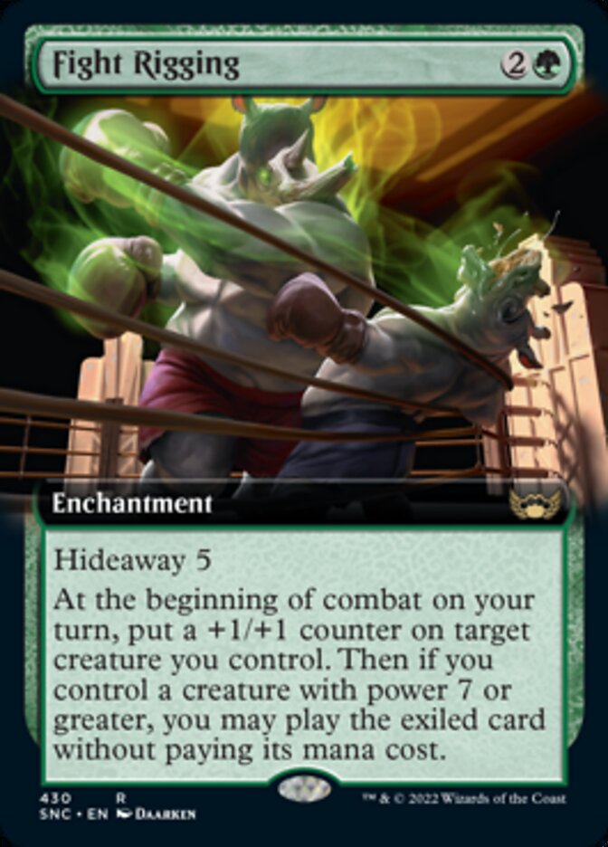 Fight Rigging (Extended Art) [Streets of New Capenna] | Shuffle n Cut Hobbies & Games