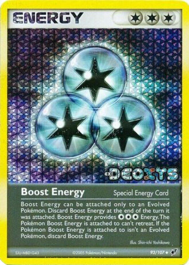 Boost Energy (93/107) (Stamped) [EX: Deoxys] | Shuffle n Cut Hobbies & Games