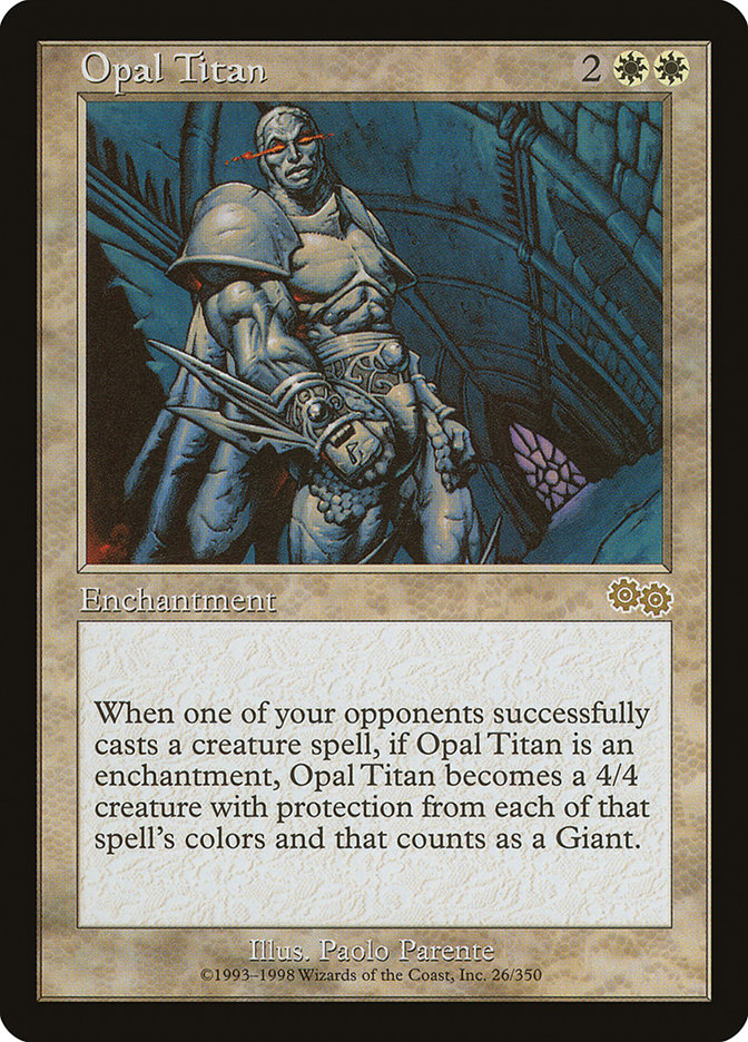 Opal Titan [Urza's Saga] | Shuffle n Cut Hobbies & Games