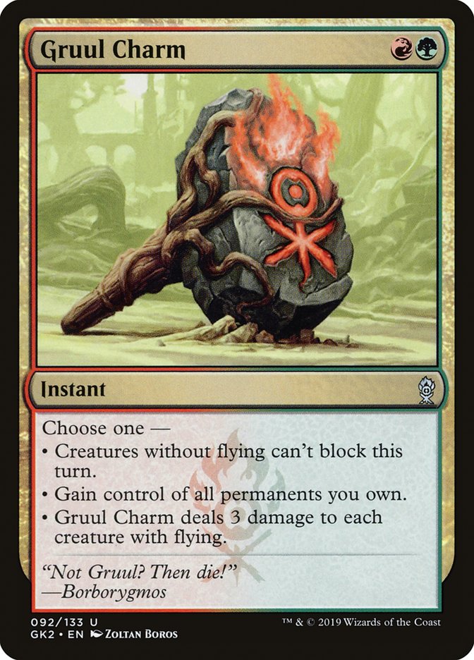 Gruul Charm [Ravnica Allegiance Guild Kit] | Shuffle n Cut Hobbies & Games