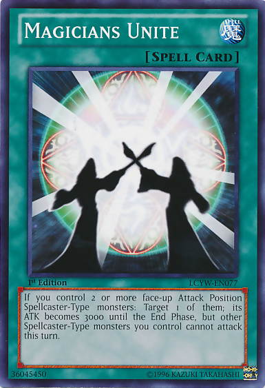Magicians Unite [LCYW-EN077] Common | Shuffle n Cut Hobbies & Games