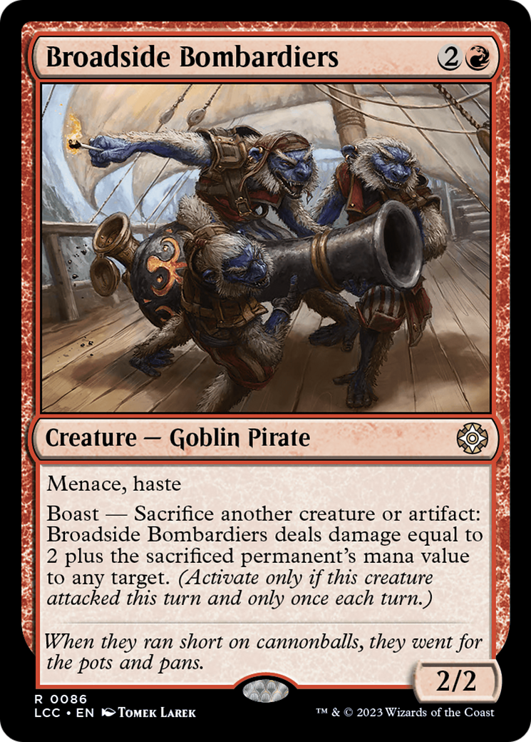 Broadside Bombardiers [The Lost Caverns of Ixalan Commander] | Shuffle n Cut Hobbies & Games