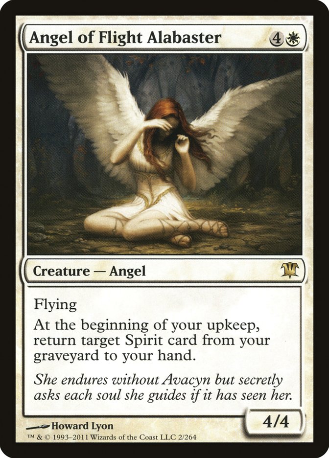 Angel of Flight Alabaster [Innistrad] | Shuffle n Cut Hobbies & Games